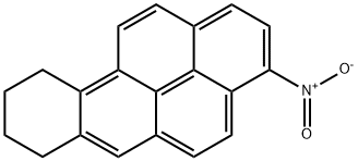 3-nitro-7,8,9,10-tetrahydrobenzo(a)pyrene 结构式