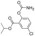 propan-2-yl 2-carbamoyloxy-5-chloro-benzoate,88599-42-2,结构式