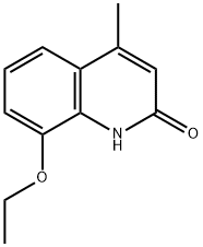 Carbostyril, 8-ethoxy-4-methyl- (7CI) 结构式