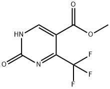 2-羟基-4-三氟甲基-5-嘧啶甲酸甲酯,886212-78-8,结构式