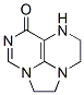 1H,10H-Imidazo[1,2,3-ij]pteridin-10-one,2,3,5,6-tetrahydro-(9CI) 结构式