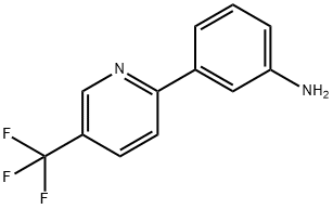 2-(3-Aminophenyl)-5-(trifluoromethyl)pyridine|