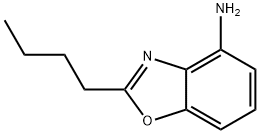 2-BUTYL-1,3-BENZOXAZOL-4-AMINE Struktur