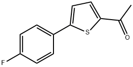 1-[5-(4-氟苯基)噻吩-2-基]乙-1-酮 结构式