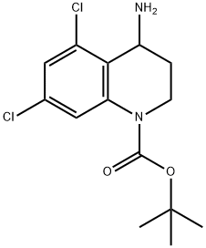 4-AMINO-1-N-BOC-5,7-DICHLORO-1,2,3,4-TETRAHYDROQUINOLINE
