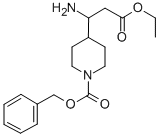 3-Amino-3-(4'-Cbz)piperidine-propionic acid ethyl ester