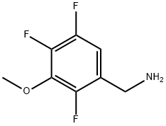 3-METHOXY-2,4,5-TRIFLUOROBENZYLAMINE
 化学構造式