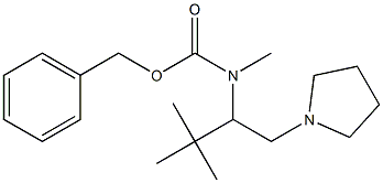 (2,2-DIMETHYL-1-PYRROLIDIN-1-YLMETHYL-PROPYL)-METHYL-CARBAMIC ACID BENZYL ESTER
,886363-08-2,结构式