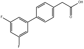 4-BIPHENYL-3',5'-DIFLUORO-ACETIC ACID
|2-(3',5'-二氟-[1,1'-联苯]-4-基)乙酸