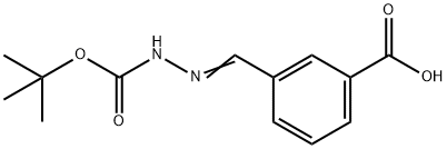 3-(BOC-AMIDINO)-BENZOIC ACID
 化学構造式