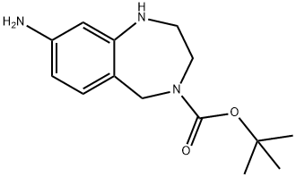 8-AMINO-1,2,3,5-TETRAHYDRO-BENZO[E][1,4]디아제핀-4-카르복실산TERT-부틸에스테르