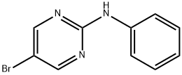 (5-BROMO-PYRIMIDIN-2-YL)-PHENYL-AMINE Struktur