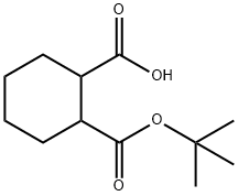 2-(叔丁氧羰基)环己烷羧酸, 886365-95-3, 结构式
