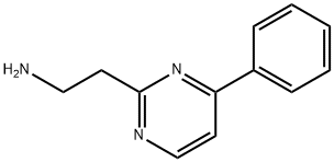 2-(4-PHENYL-PYRIMIDIN-2-YL)-ETHYLAMINE 结构式