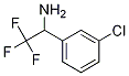 1-(3-chlorophenyl)-2,2,2-trifluoroethanamine Structure