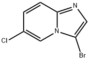 3-溴-6-氯咪唑并[1,2-A]吡啶, 886371-28-4, 结构式