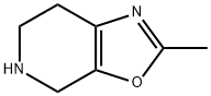 噁唑并[5,4-C]吡啶, 4,5,6,7-四氢-2-甲基-, 886371-60-4, 结构式