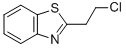 Benzothiazole, 2-(2-chloroethyl)- (9CI) Structure