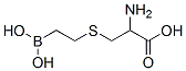 2-amino-3-(2-boronoethylsulfanyl)propanoic acid Structure