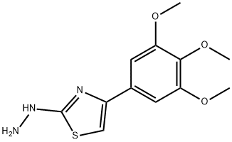 4-(3,4,5-TRIMETHOXYPHENYL)-2(3H)-THIAZOLONE HYDRAZONE 结构式