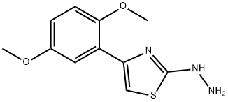 886494-87-7 4-(2,5-二甲氧基苯基)-2-肼基噻唑