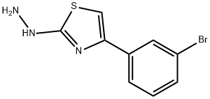 4-(3-BROMOPHENYL)-2(3H)-THIAZOLONE HYDRAZONE,886495-13-2,结构式