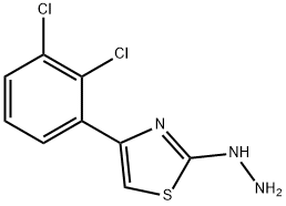4-(2,3-DICHLOROPHENYL)-2(3H)-THIAZOLONE HYDRAZONE Structure