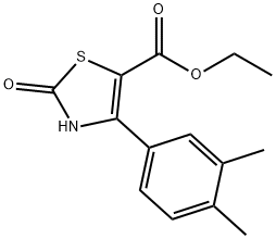 4-(3,4-디메틸-페닐)-2-옥소-2,3-디히드로-티아졸-5-카르복실산에틸에스테르