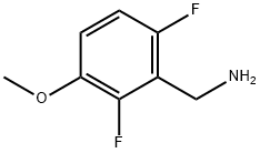 2,6-二氟-3-甲氧基苄胺,886498-50-6,结构式