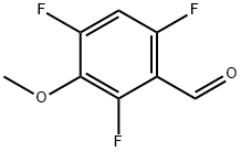 3-甲氧基-2,4,6-三氟苯甲醛,886499-89-4,结构式