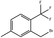5-甲基-2-三氟甲基溴苄,886502-86-9,结构式