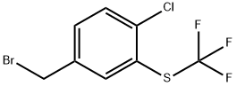 4-CHLORO-3-(TRIFLUOROMETHYLTHIO)BENZYL BROMIDE