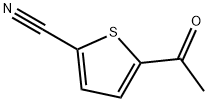 5-アセチルチオフェン-2-カルボニトリル 化学構造式
