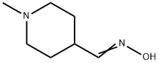 4-Piperidinecarboxaldehyde,1-methyl-,oxime(9CI) Struktur