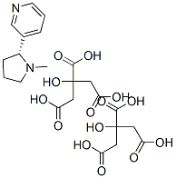 (S)-nicotine dicitrate ,88660-51-9,结构式