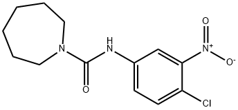 N-(4-Chloro-3-nitrophenyl)azepane-1-carboxamide Structure