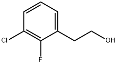 3-CHLORO-2-FLUOROPHENETHYL ALCOHOL Struktur
