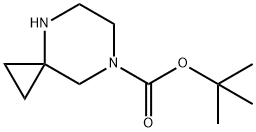 4,7-DIAZA-SPIRO[2.5]OCTANE-7-CARBOXYLIC ACID TERT-BUTYL ESTER Struktur