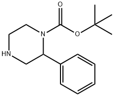 (R)-N1-Boc-2-苯基哌啶 结构式