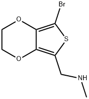 N-METHYL-5-(AMINOMETHYL)-7-BROMO-2,3-DIHYDROTHIENO[3,4-B][1,4]DIOXINE 97