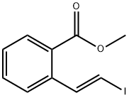 Benzoic acid, 2-[(1E)-2-iodoethenyl]-, methyl ester,886986-52-3,结构式
