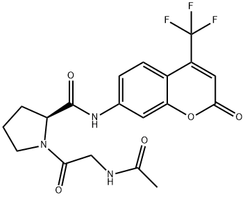 AC-GLY-PRO-AFC Structure