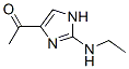 Ethanone, 1-[2-(ethylamino)-1H-imidazol-4-yl]- (9CI) 化学構造式