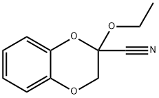 1,4-Benzodioxin-2-carbonitrile,  2-ethoxy-2,3-dihydro-,887255-22-3,结构式