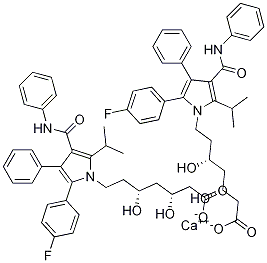 阿托伐他汀钙杂质, 887324-53-0, 结构式