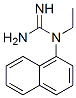 1-ETHYL-1-(NAPHTHALEN-1-YL)GUANIDINE 结构式