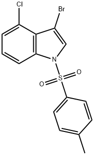 887338-47-8 1-(对甲基苯磺酰基)-3-溴-4-氯吲哚