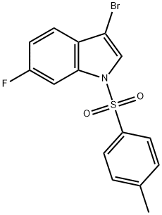 887338-51-4 1-(对甲基苯磺酰基)-3-溴-6-氟吲哚