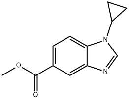 887351-09-9 1-环丙基苯并咪唑-5-羧酸甲酯