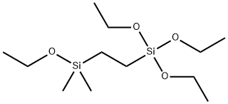 1,2-双(甲基二乙氧基硅基)乙烷 结构式